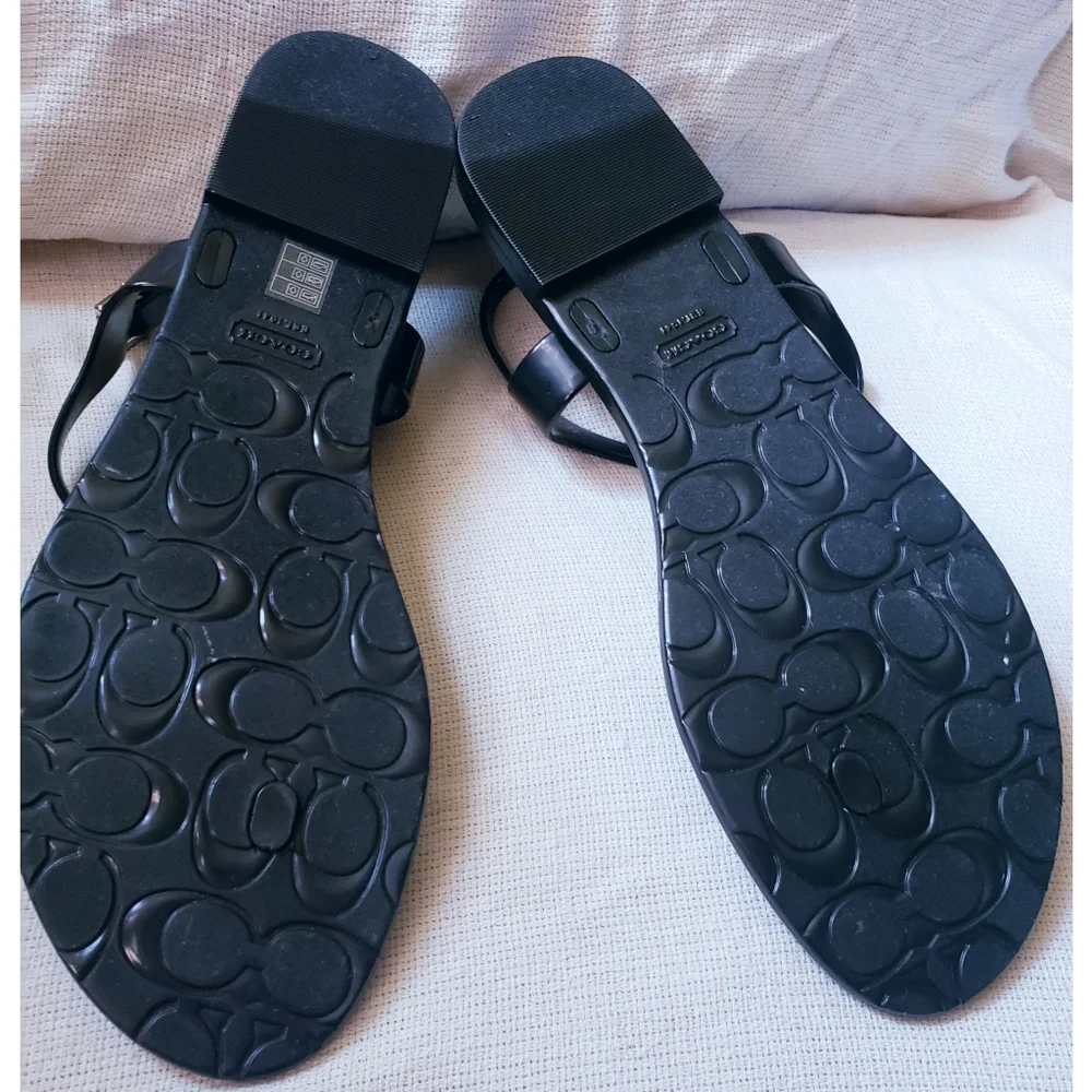 Coach Piccadilly jelly sandal 9